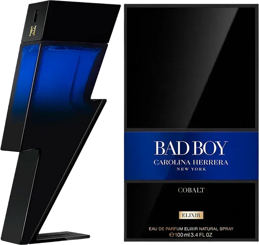 Bad Boy Carolina Herrera Cobalt Elixir 100 ML for men with box