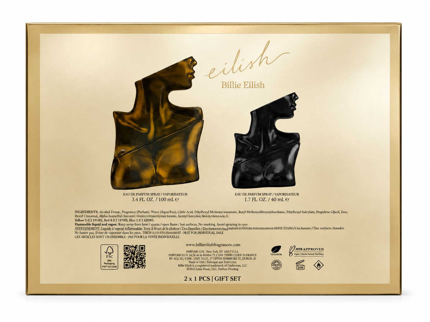 Golden Eilish Duo Set 100ml+40ml for women