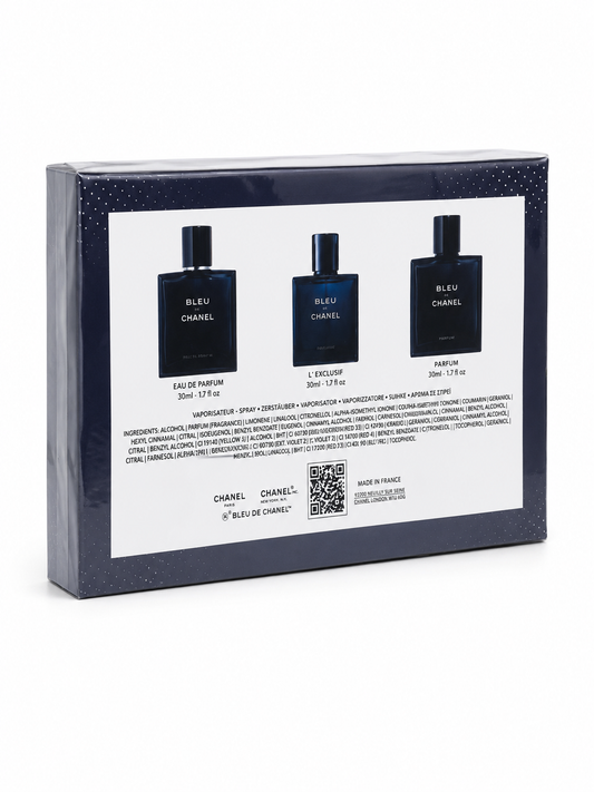 Bleu De Chanel Gift Set 3*30 for men
