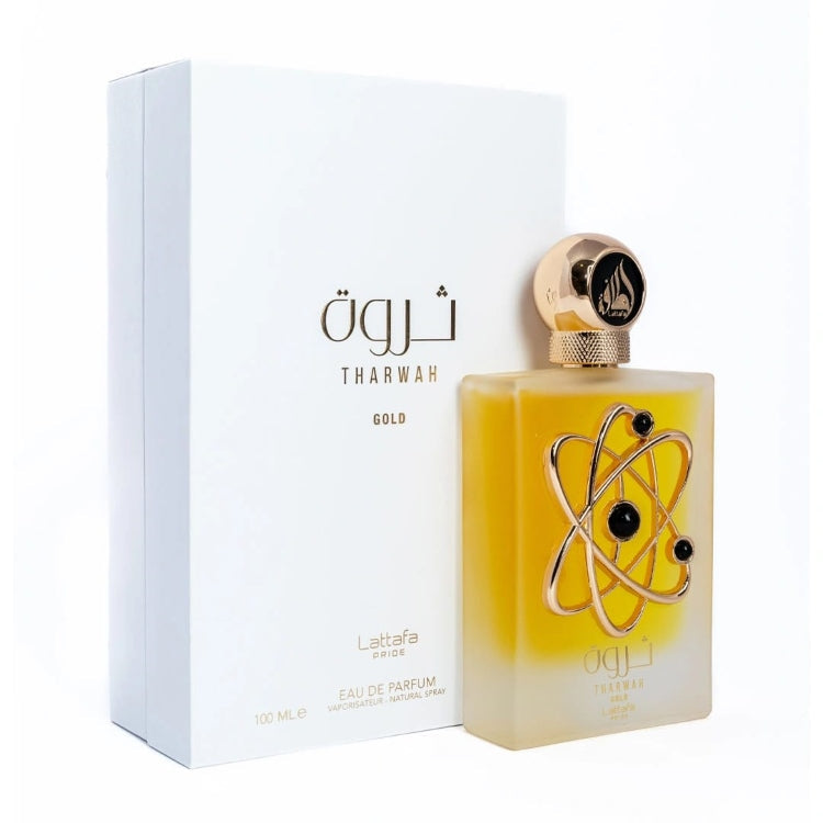 Tharwah Gold Perfumes for women 100ml with box