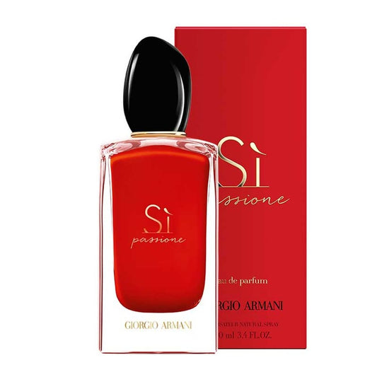 iorgio Armani Si Passione Intense for Women, Eau de Parfum - 100 ml (With Box)