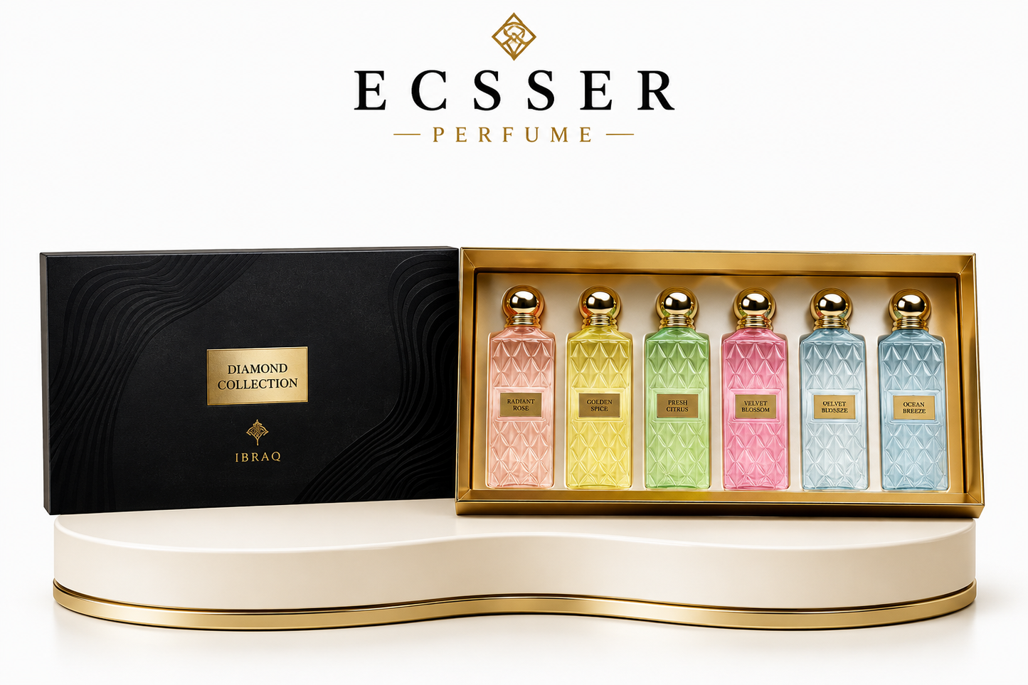 IBRAQ Diamond Collection – 6 *50ml unisex
