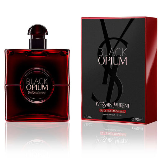 YSL BLACK OPIUM EDP OVER RED 90ML for women with box