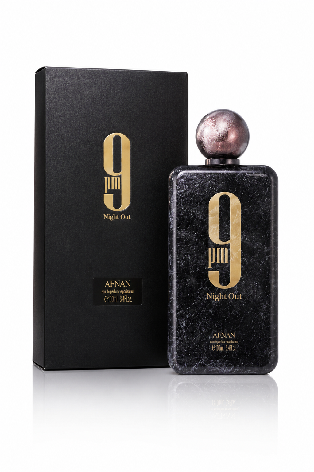 Afnan 9 PM Night Out for men 100ml with box