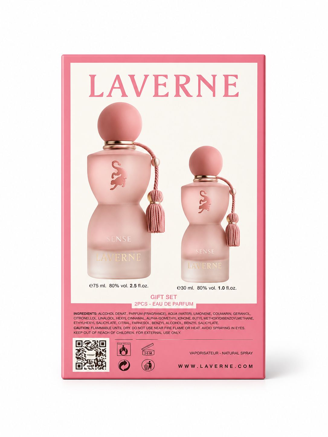 Laverne Sense Gift Set 75ml+30ml for women