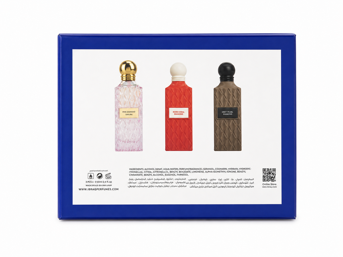 Diamond Collection by Ibraq 3*30ml unisex