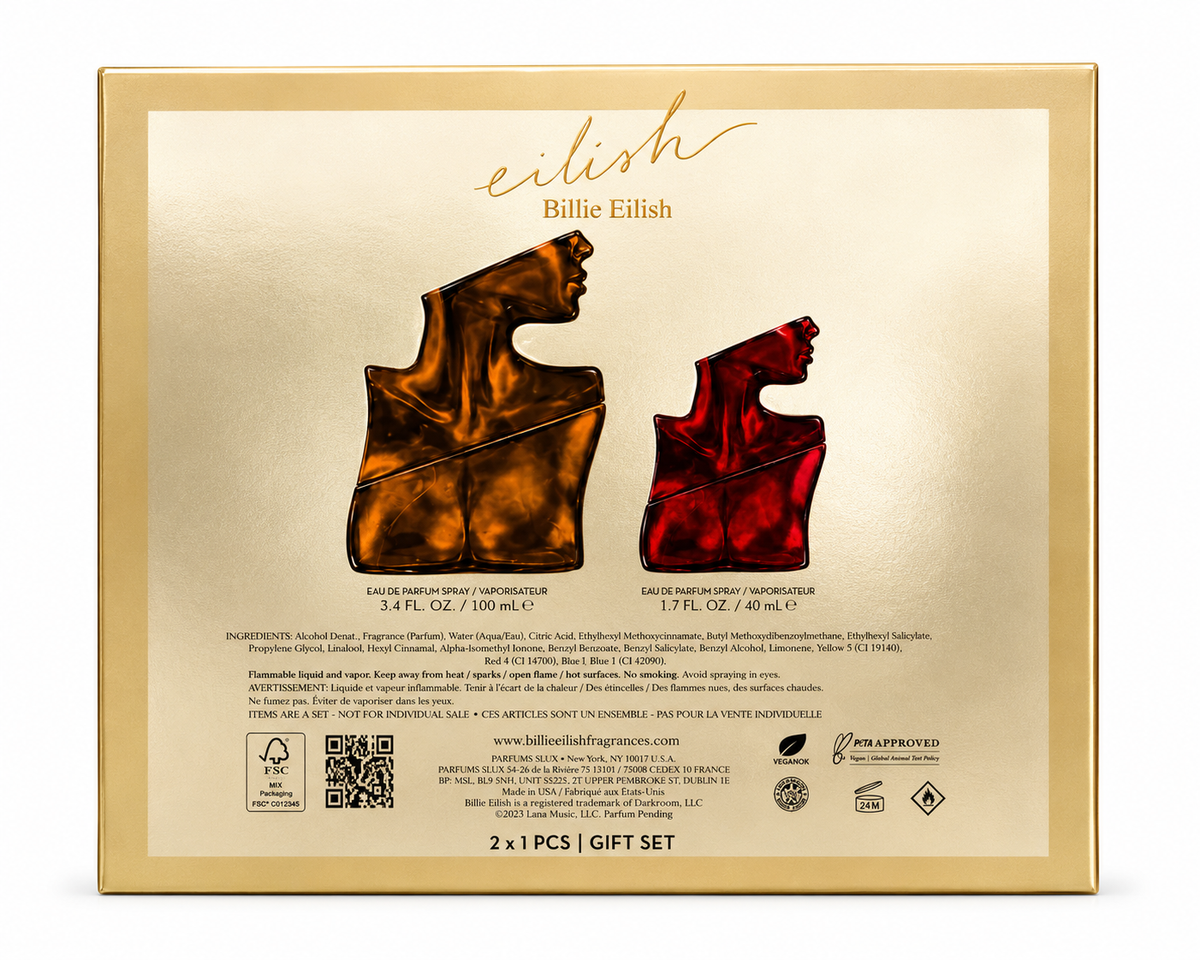 Eilish Amber & Red Set 100ml+40ml for women