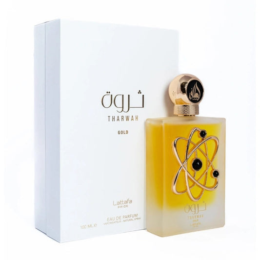 Tharwah Gold Perfumes for women 100ml with box